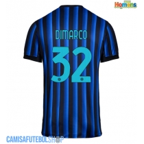 Camisa de time de futebol Inter Milan Federico Dimarco #32 Replicas 1º Equipamento 2025-26 Manga Curta
